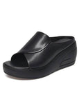 Marigold – Orthopedic Slip-On Wedge Sandals