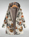 Mira™ - Stylish Floral Fleece Jacket