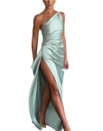 AMBER™ – Sophisticated One Shoulder Maxi Dress