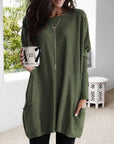 NANCY | RELAXED POCKET TUNIC WITH ELEGANT TUMMY COVERAGE