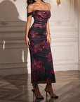 EUNOIA™ - Elegant Off Shoulder Backless Mermaid Dress