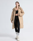 GIA™ - Classic Hooded Long Puffer Coat