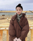 GIA™ - Classic Hooded Long Puffer Coat