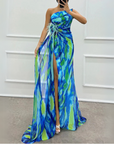 Mia™ | Vibrant Draped Dress