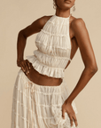Lira | Halter Top and Skirt Set