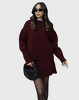 Cosy knitted set