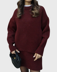Cosy knitted set