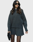 Cosy knitted set