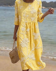 Amelie™ | Everyday Comfort Dress With Floral Print