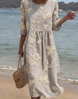 Isolde™ | Everyday Comfort Dress With Floral Print