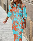 Amelia™ | Printed Wrap Dress