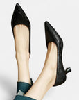 Amara Leather Heels
