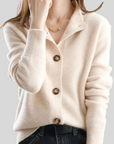 Claire | Retro-Style Cashmere Cardigan