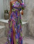 Priscilla™ - Dreamy Floral Elegance Dress