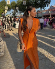 Lily | Elegant Pleated Dress