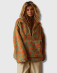 Sandra - Bohemian-inspired Sherpa jumper