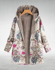 Mira™ - Stylish Floral Fleece Jacket