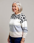 Pascalina | Leopard Print Casual Sweater