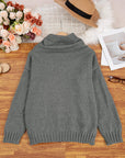 Zelina - Long Sleeve Sweater With Pocket