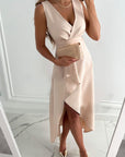 Charlotte™ | Midi Wrap Dress with V-Neck