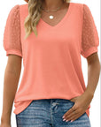 Helena | Sleek V-Neck Blouse