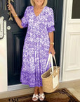 Keisha | Graceful V-Neck Floral