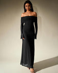 DARCIE™ - Off Shoulder Ruched Sequin Bodycon Evening Gown