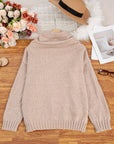 Zelina - Long Sleeve Sweater With Pocket