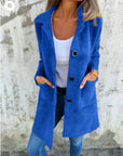 Rian - Long Sleeve Button Down Jacket With Pockets
