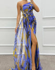Mia™ | Vibrant Draped Dress