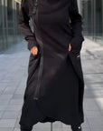 MARIE™ | LONG ZIP-UP HOODIE MADE OF LIGHTWEIGHT, BREATHABLE FABRICS