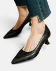 Amara Leather Heels