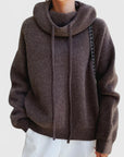 Marie | Cozy Knit Hoodie