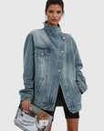 ELIZA| Women’s Artistic Denim Jacket