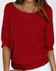 Rachel | Effortless Knit Pullover