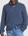 Elias | Knitted Men's Sweater with Zipper