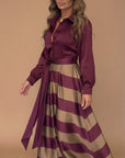 Mila™ | Striped Maxi Dress
