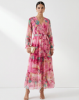 Hazel™ | Wrap Dress with Floral Print