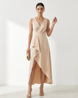 Charlotte™ | Midi Wrap Dress with V-Neck
