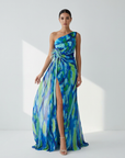 Mia™ | Vibrant Draped Dress