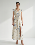 Elsie | Graceful Collared Maxi