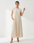Sandra | Pleated Elegant Dress