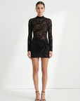 MINDY™ - Elegant Lace Long Sleeve Bodycon Dress Slim-Fitting Evening Dress