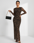 Chastity™ – Stylish Leopard Ruched Bodycon Dress