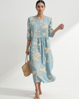 Fleur™ | Everyday Comfort Dress With Floral Print