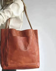 Ella™ - Classic Leather Tote