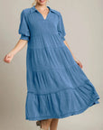 Siamara | Tiered Maxi Dress