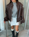 Orla™-Oversized Contrast Jacket