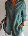 Sasha | Elegant Shirt with Pleated Style