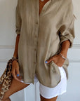 Sasha | Elegant Shirt with Pleated Style